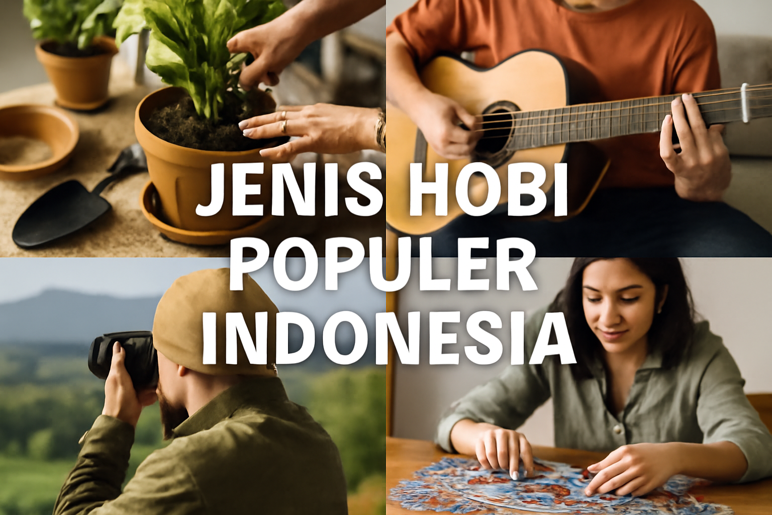 Jenis Hobi Populer Indonesia