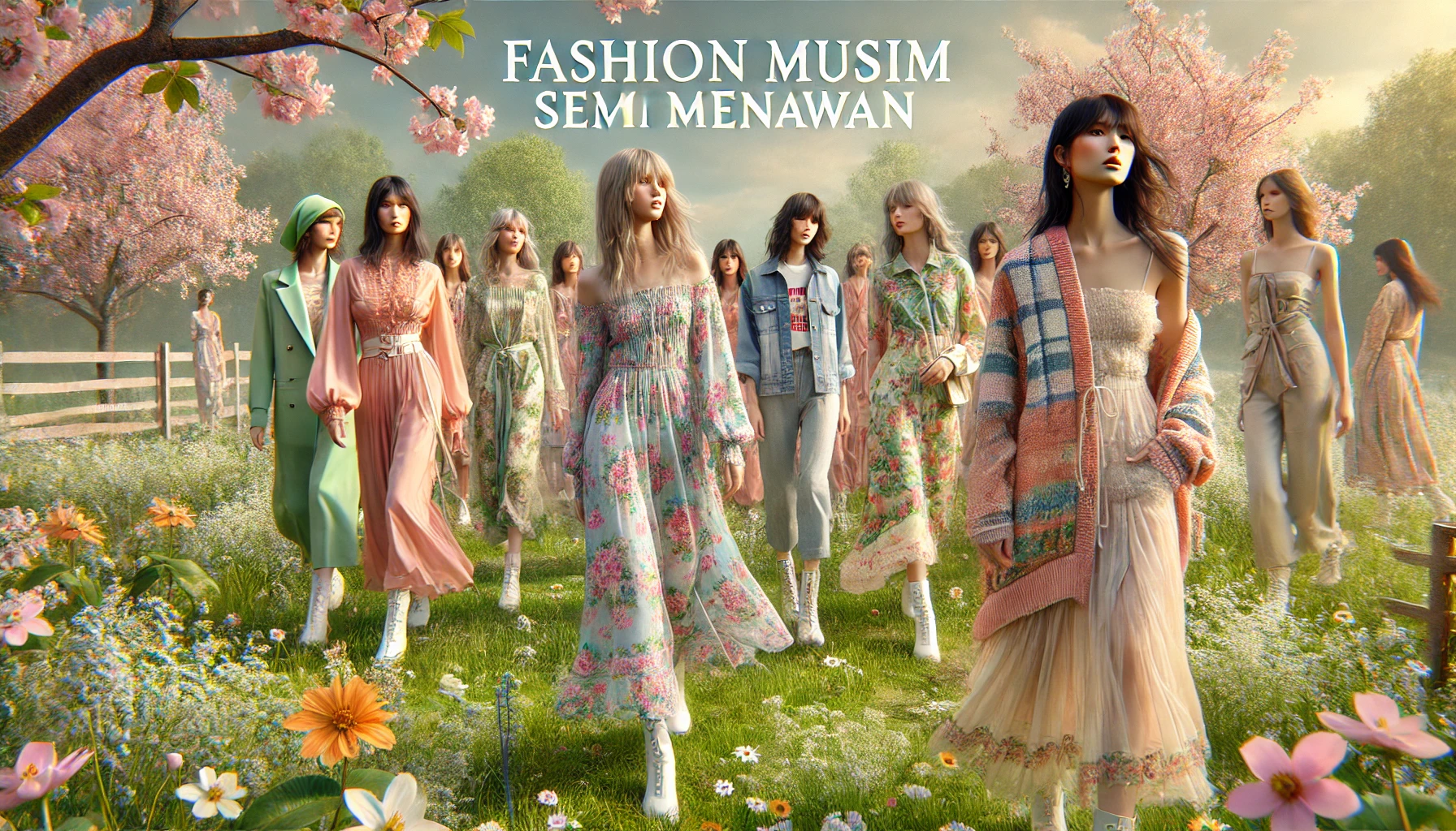 Fashion Musim Semi Menawan