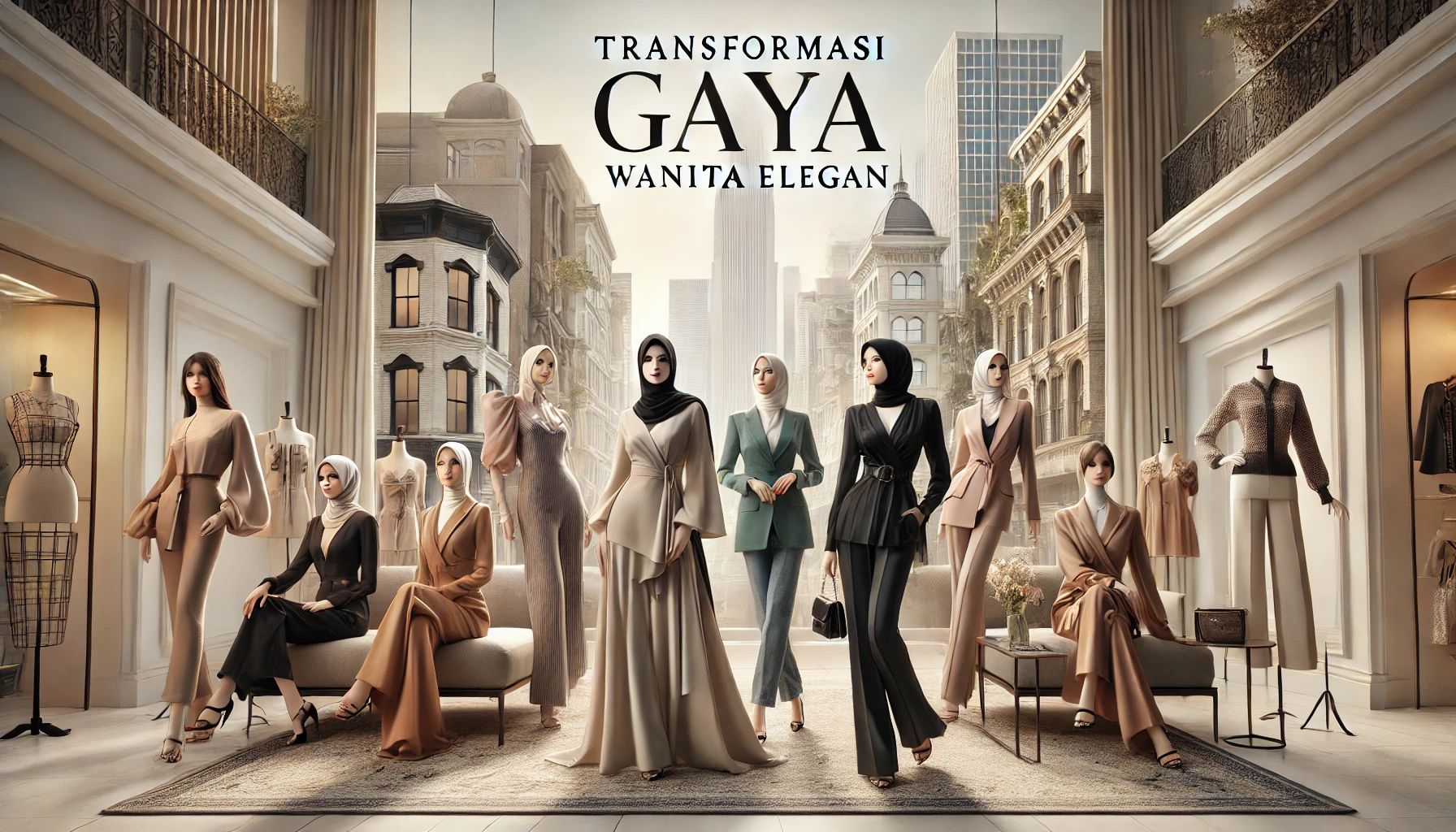 Transformasi Gaya Wanita Elegan 23 Transformasi Gaya Wanita Elegan