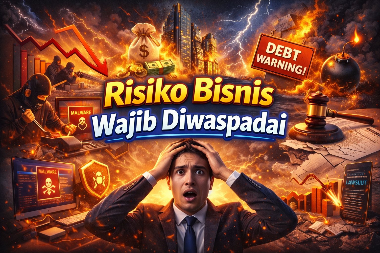 Risiko Bisnis Wajib Diwaspadai